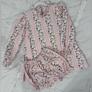 NWT Yorkshire Dress/Bloomer Set in Astrid Stripe